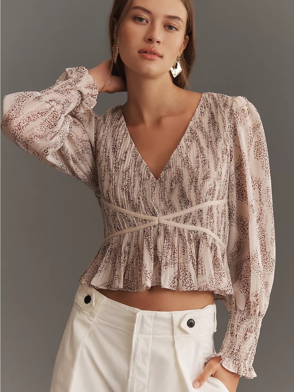 Anthropologie “En Saison” Ever Top